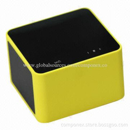 Touch Panel Mini Bluetooth Speaker for iPhone/iPad, Mic + Built-in Battery, Voice Function